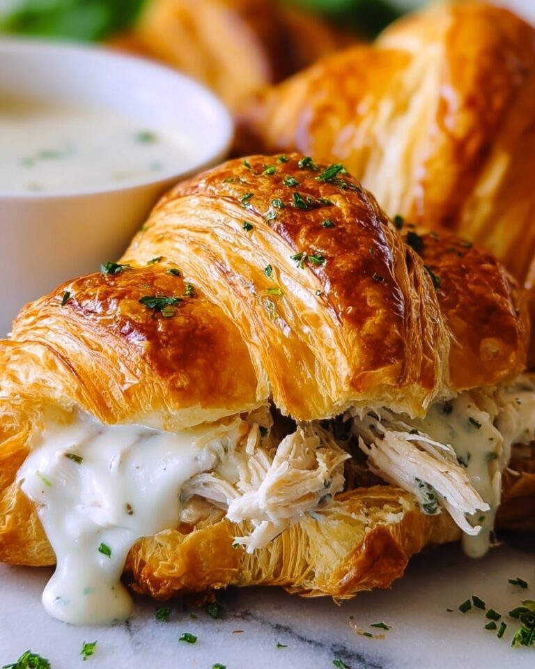 Chicken Stuffed Crescent Rolls Recipe