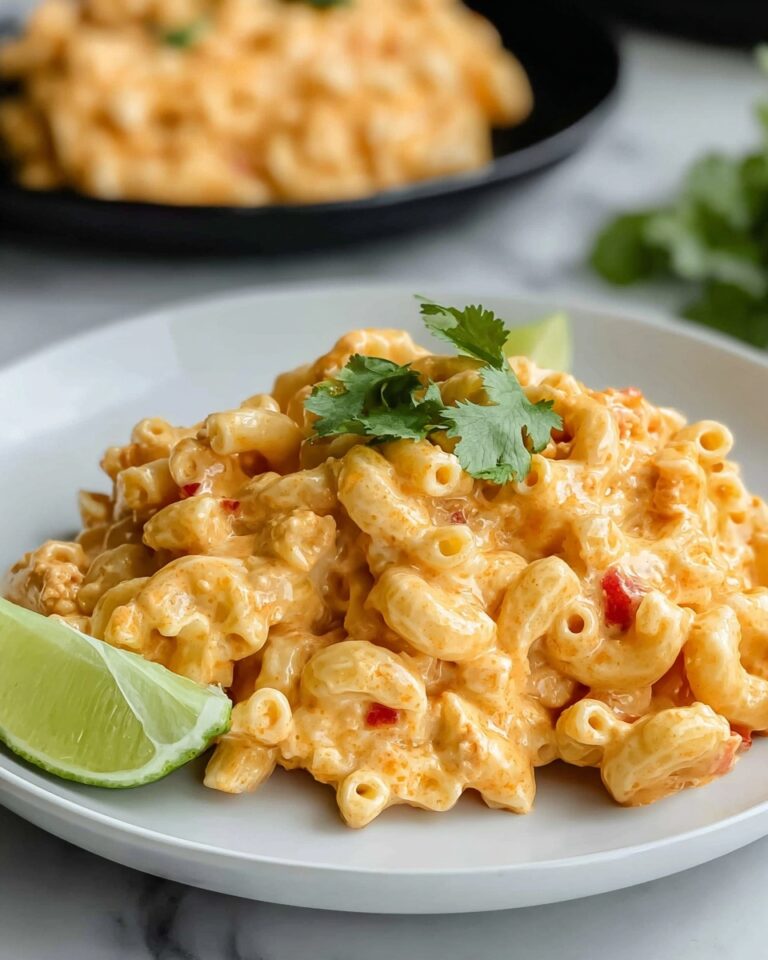 Crockpot Chicken Enchilada Pasta Recipe