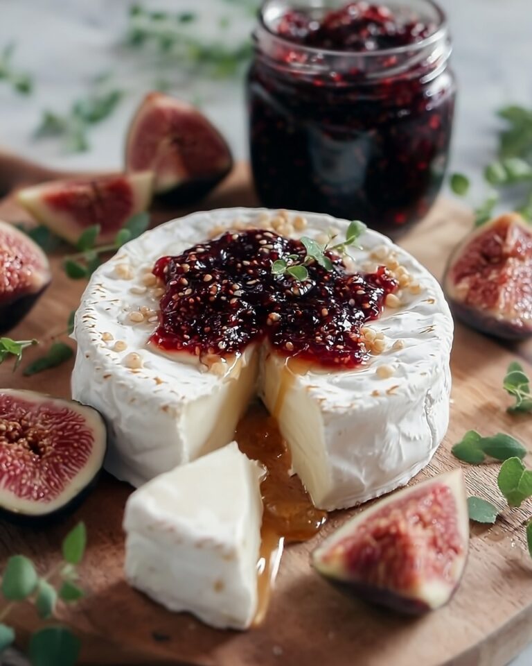 Boursin Cheese with Fig Jam and Pistachios Recipe