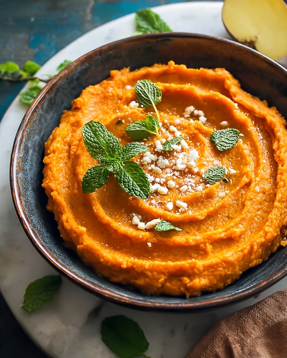 Creamy Maple Mashed Sweet Potatoes: A Soul-Warming Side Dish Recipe - Recipe Image