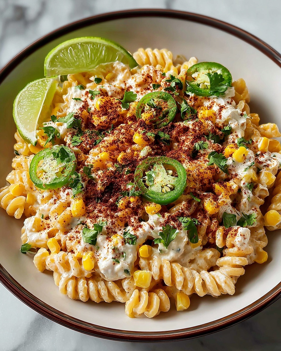 Mexican Street Corn Pasta Salad: A Delicious & Easy Recipe - Recipe Image