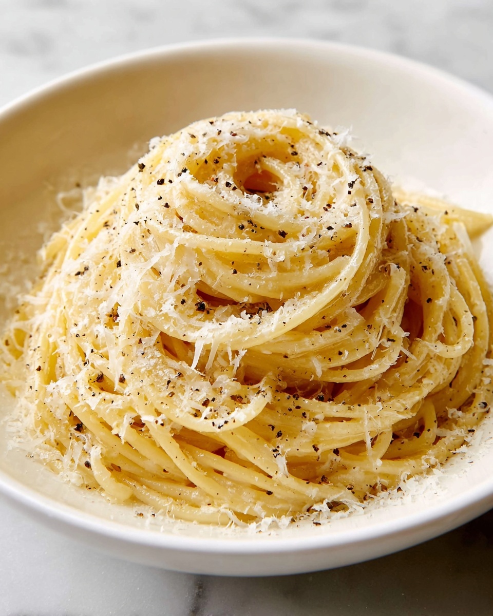 Quick Cacio e Pepe Pasta Recipe - Recipe Image