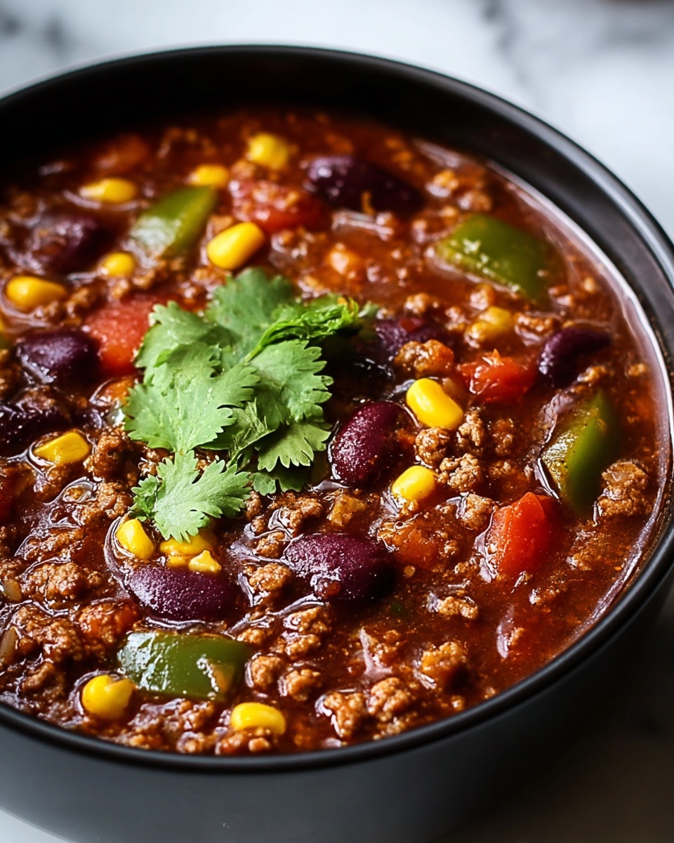 Easy One-Pot Chili Recipe for a Cozy Weeknight Dinner Recipe - Recipe Image