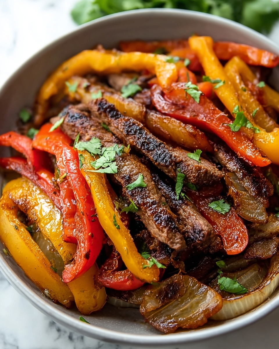 Easy One-Pot Steak Fajitas Recipe - Recipe Image