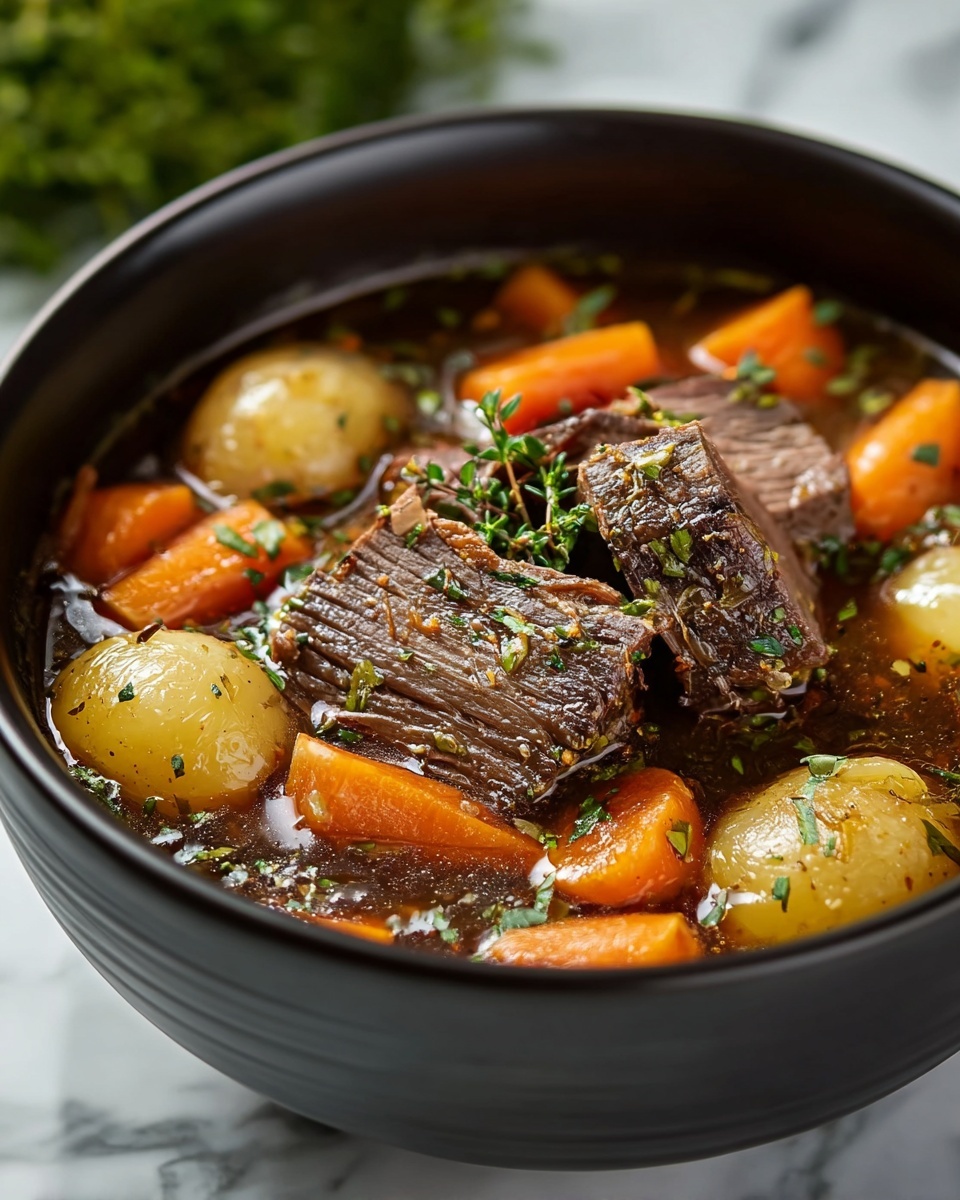 Slow Cooker Pot Roast Recipe - Recipe Image