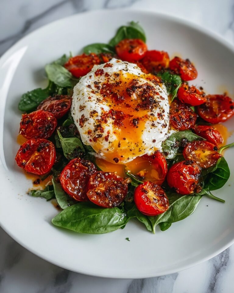 Fresh Burrata and Tomato Salad with Savory Harissa Dressing Recipe