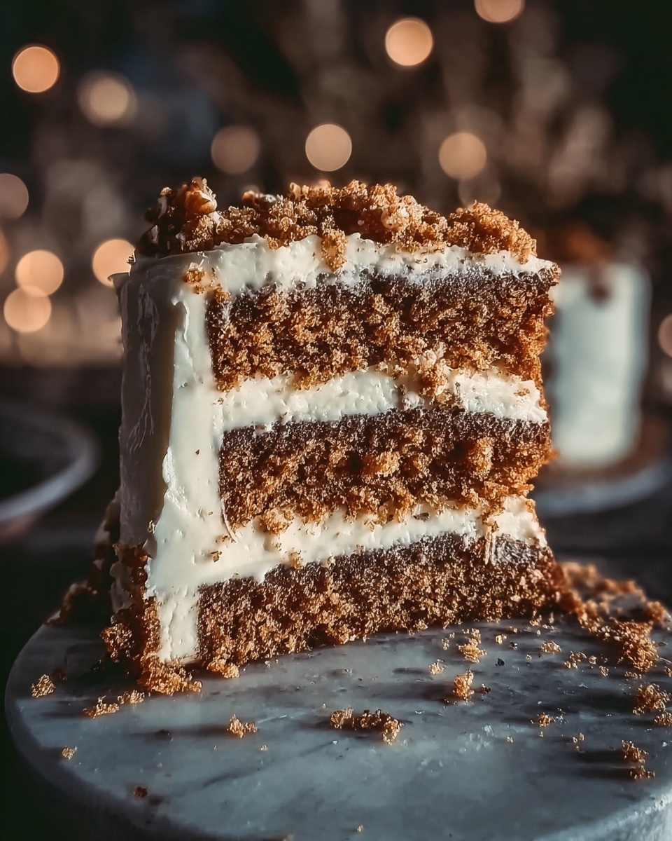 Old-Fashioned Carrot Cake with Cream Cheese Frosting Recipe - Recipe Image
