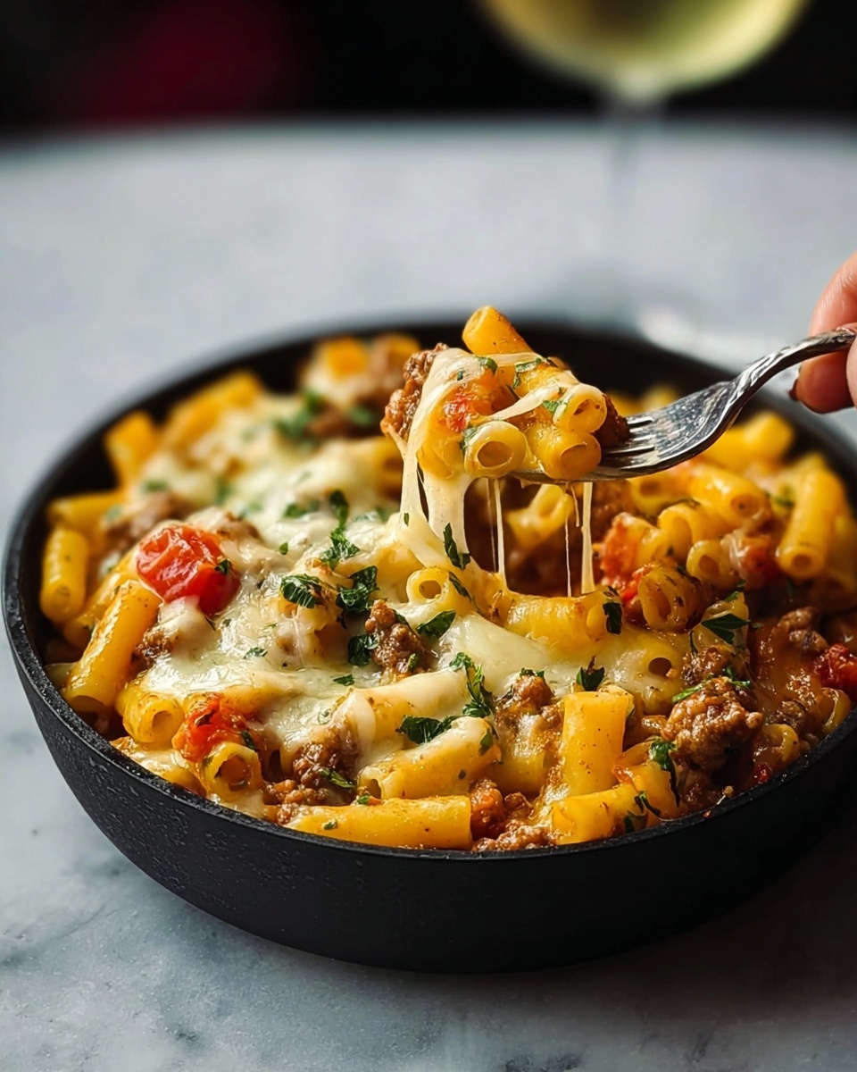 The BEST Taco Pasta Bake Recipe - Recipe Image