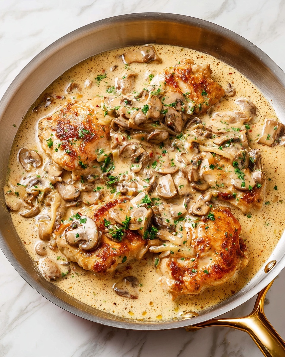 Creamy Sherry Chicken Recipe - Recipe Image