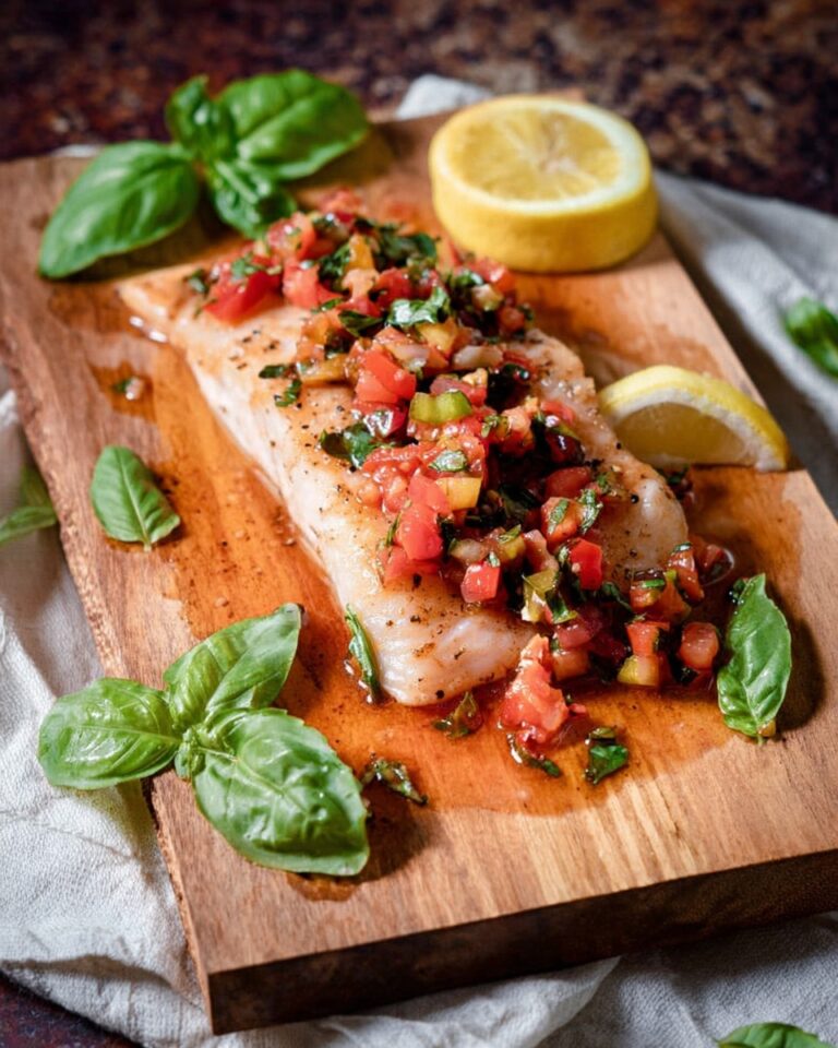 Bruschetta Salmon Recipe
