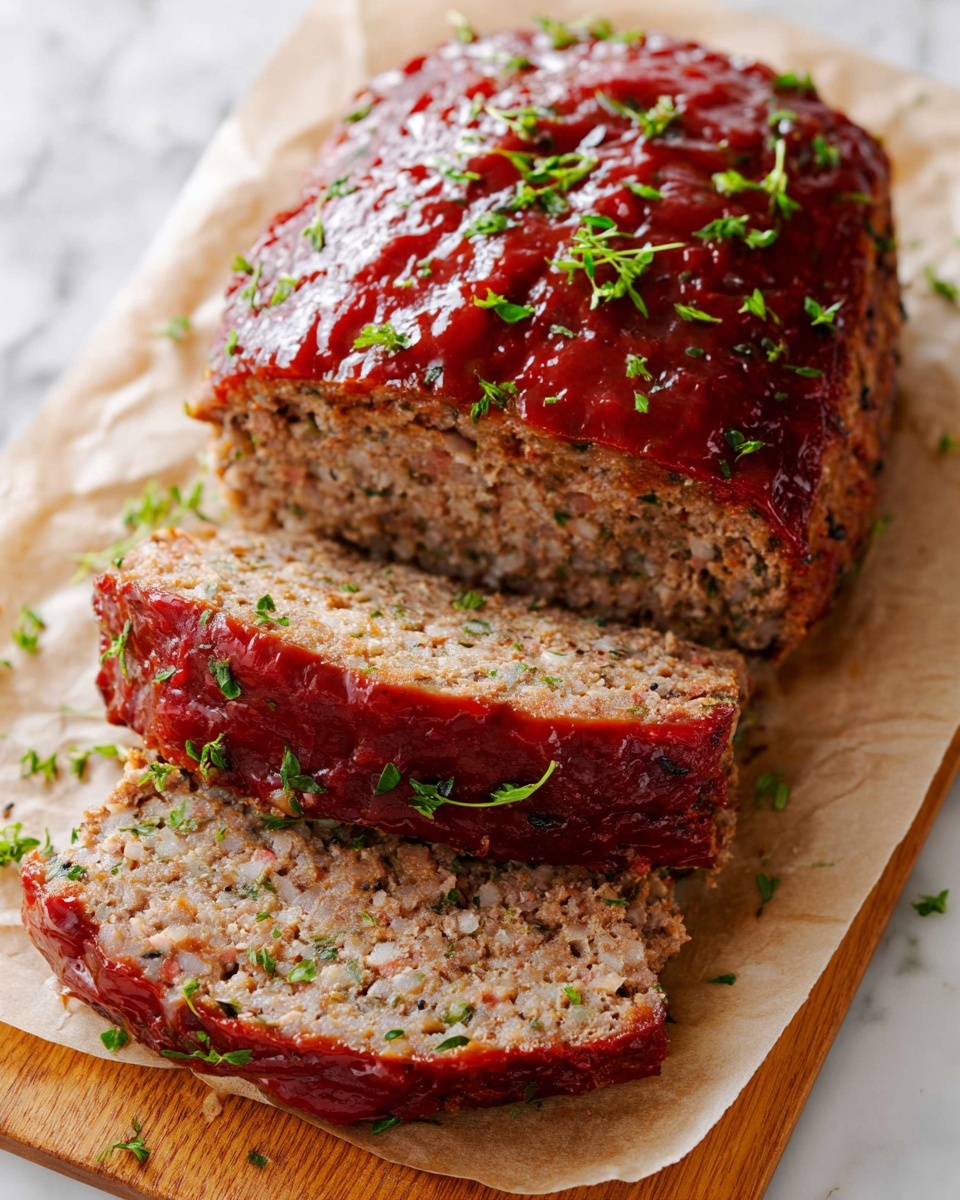 Classic Meatloaf with Ketchup Glaze Recipe - Recipe Image
