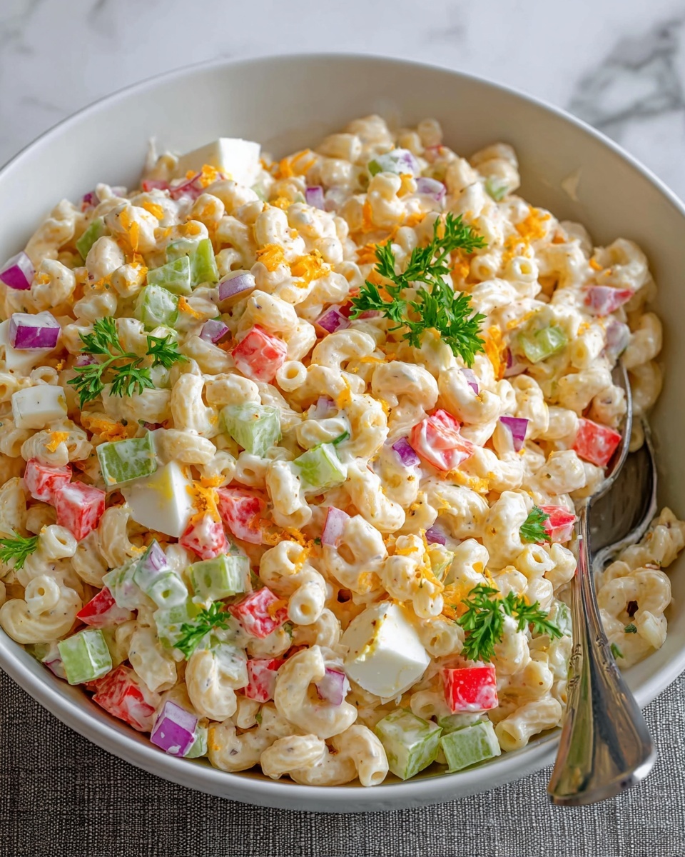 Classic Macaroni Salad Recipe - Recipe Image