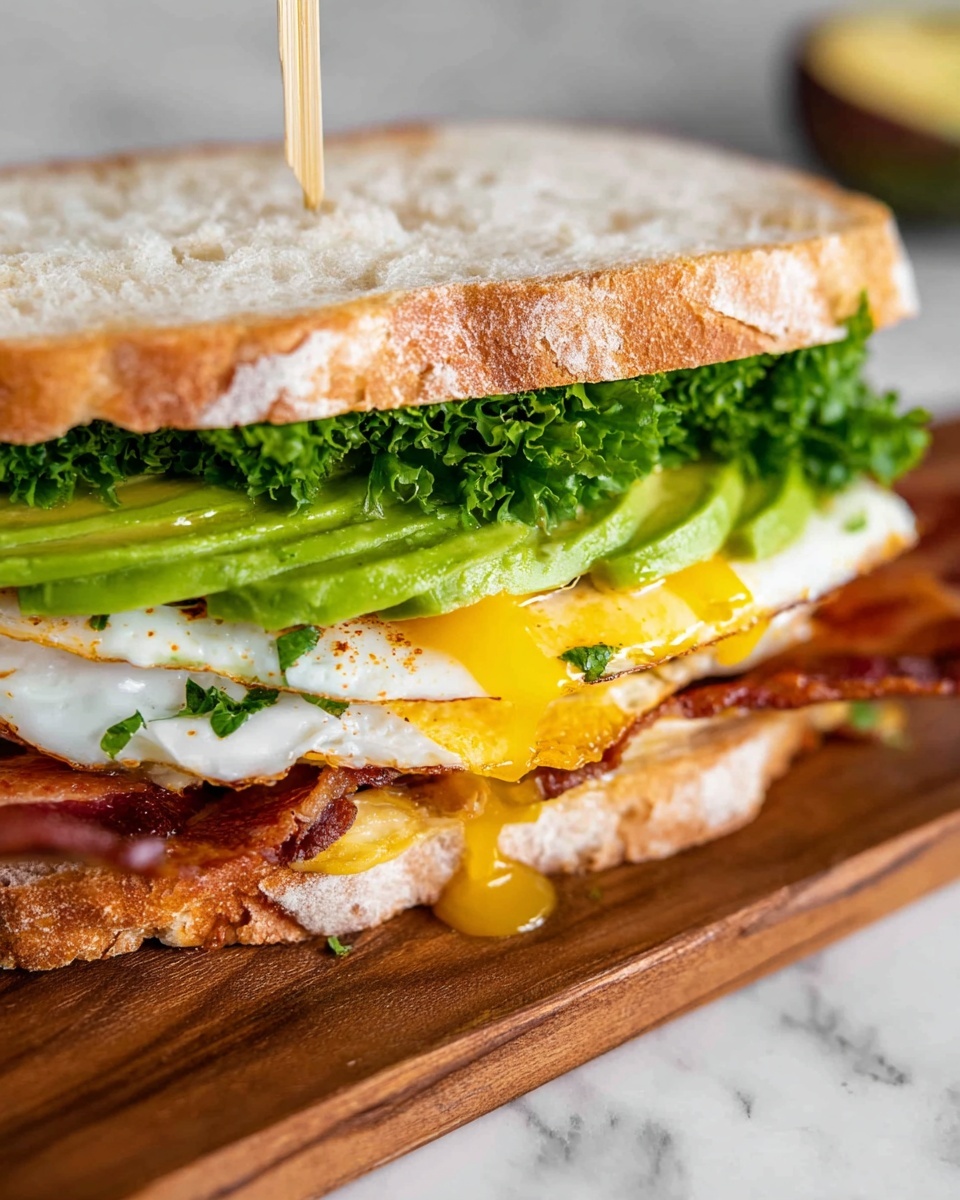 Breakfast BLT Sandwich Recipe - Recipe Image