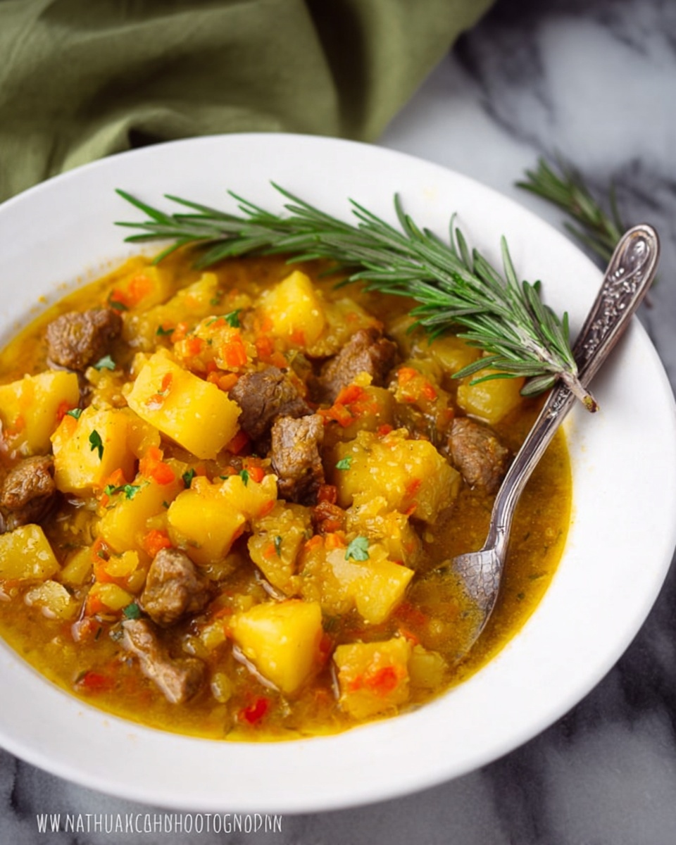 Braised Potatoes with Pork Recipe - Recipe Image