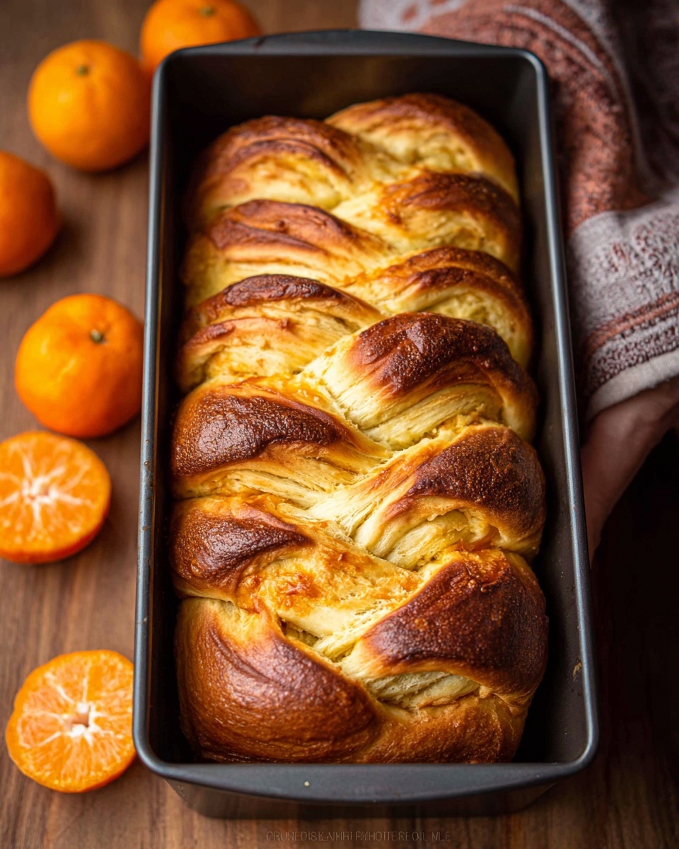 Braided Easter Cheese and Apricot Bread Recipe - Recipe Image