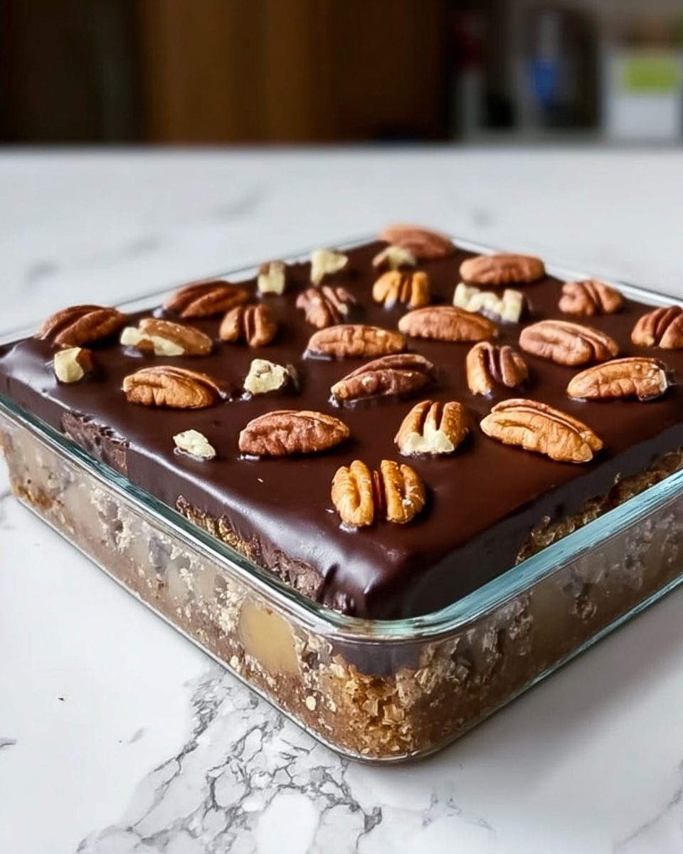 Chocolate Pecan Turtle Clusters Recipe - Recipe Image