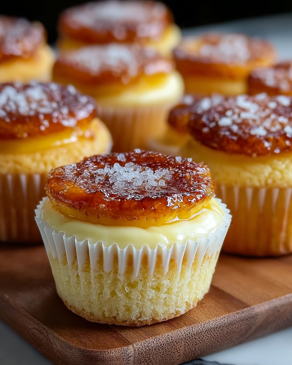 Luxurious Crème Brûlée Cheesecakes Recipe - Recipe Image