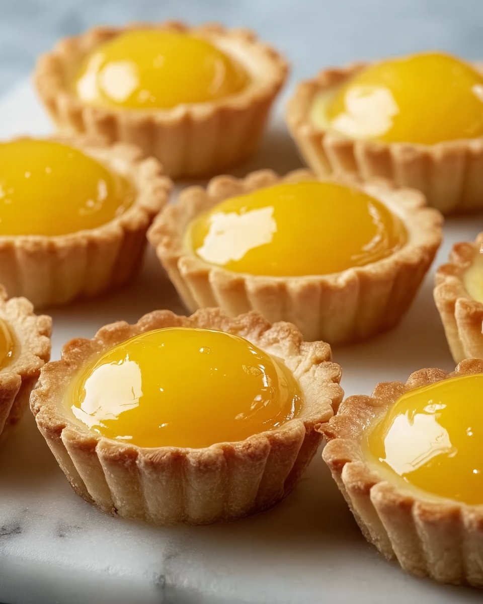 Lemon Curd Tartlets Recipe - Recipe Image