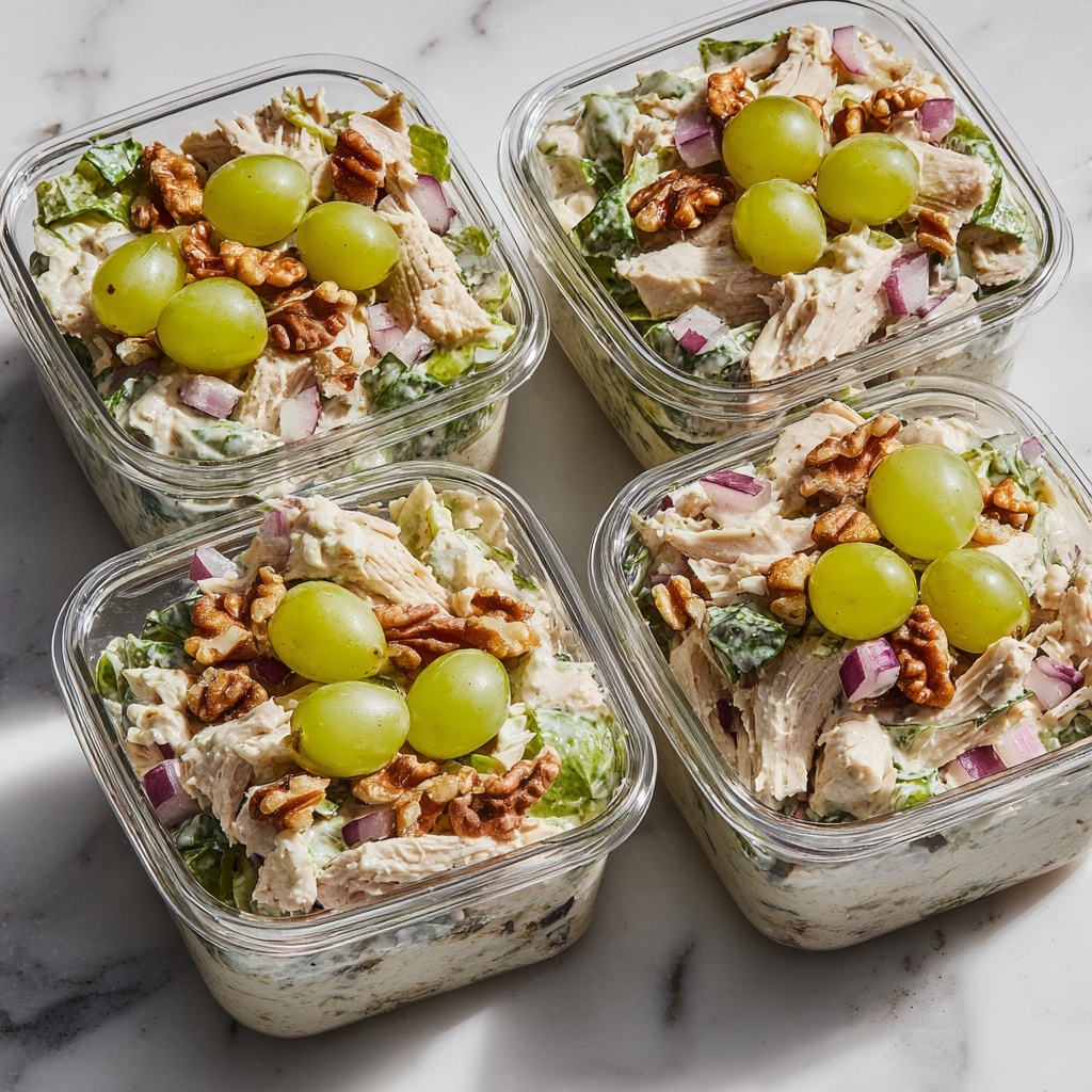 Chicken Salad Meal Prep Recipe - Recipe Image