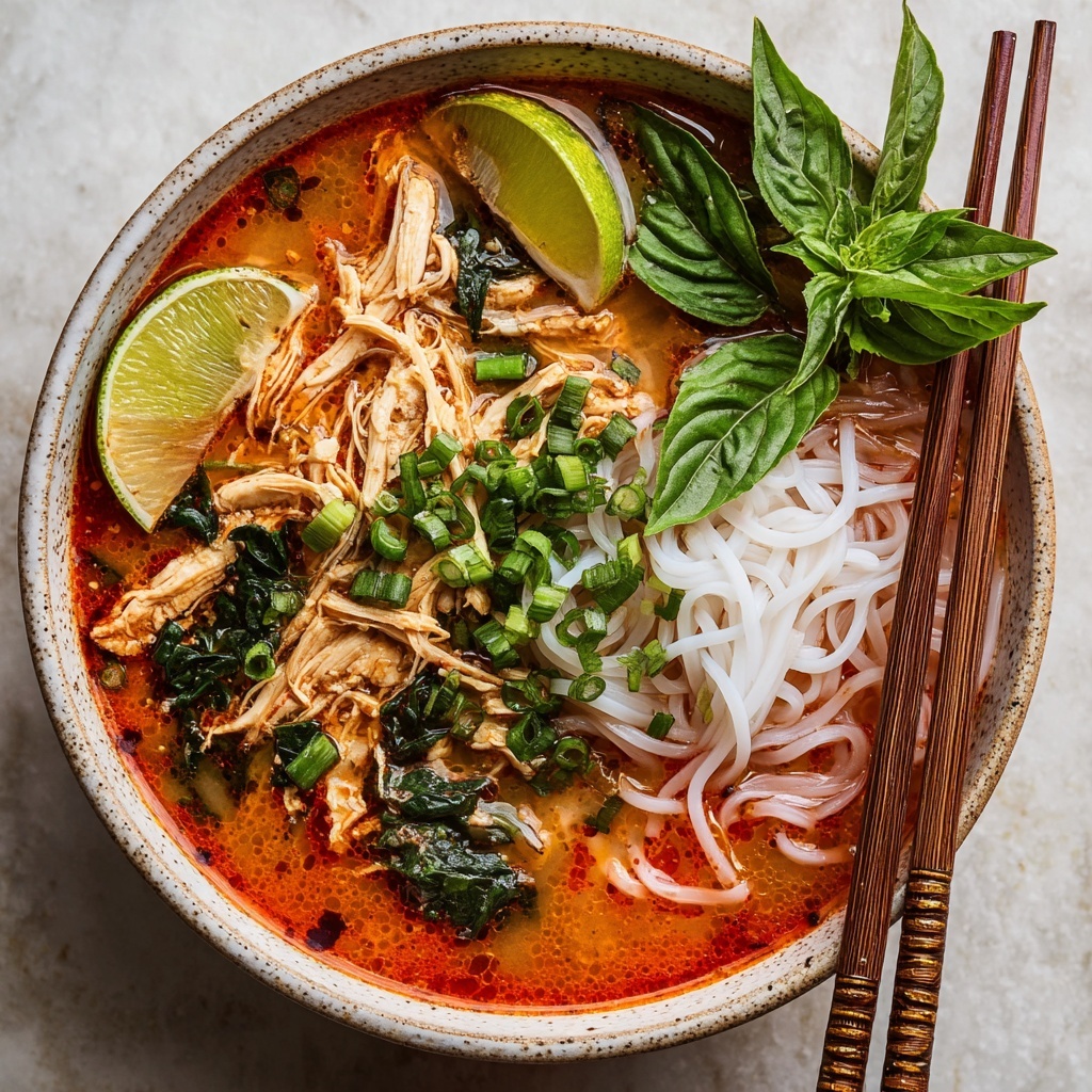 Easy Thai Chicken Curry Soup Recipe - Recipe Image
