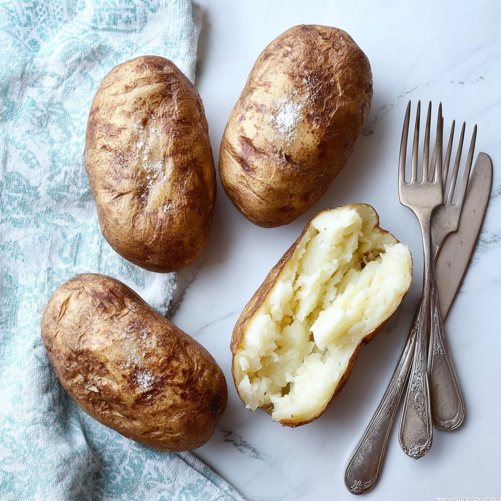 How to Make Perfect Baked Potatoes Recipe - Recipe Image