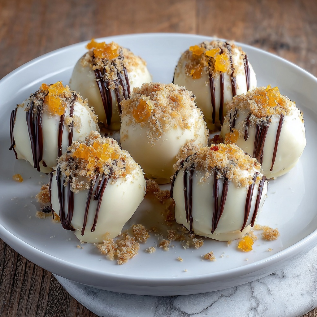 Pumpkin Cheesecake Truffles Recipe - Recipe Image