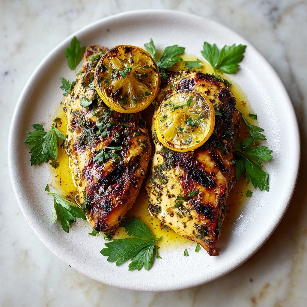 Zesty Grilled Lemon Chicken Breast Recipe - Recipe Image