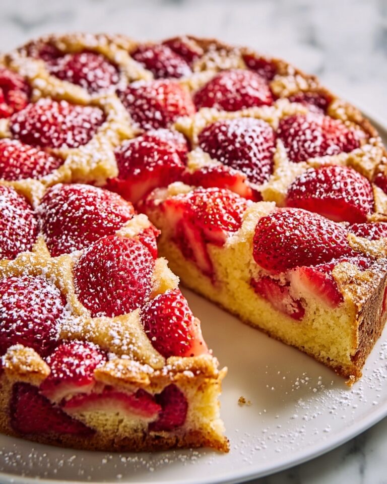 Strawberry Rhubarb Cake Recipe
