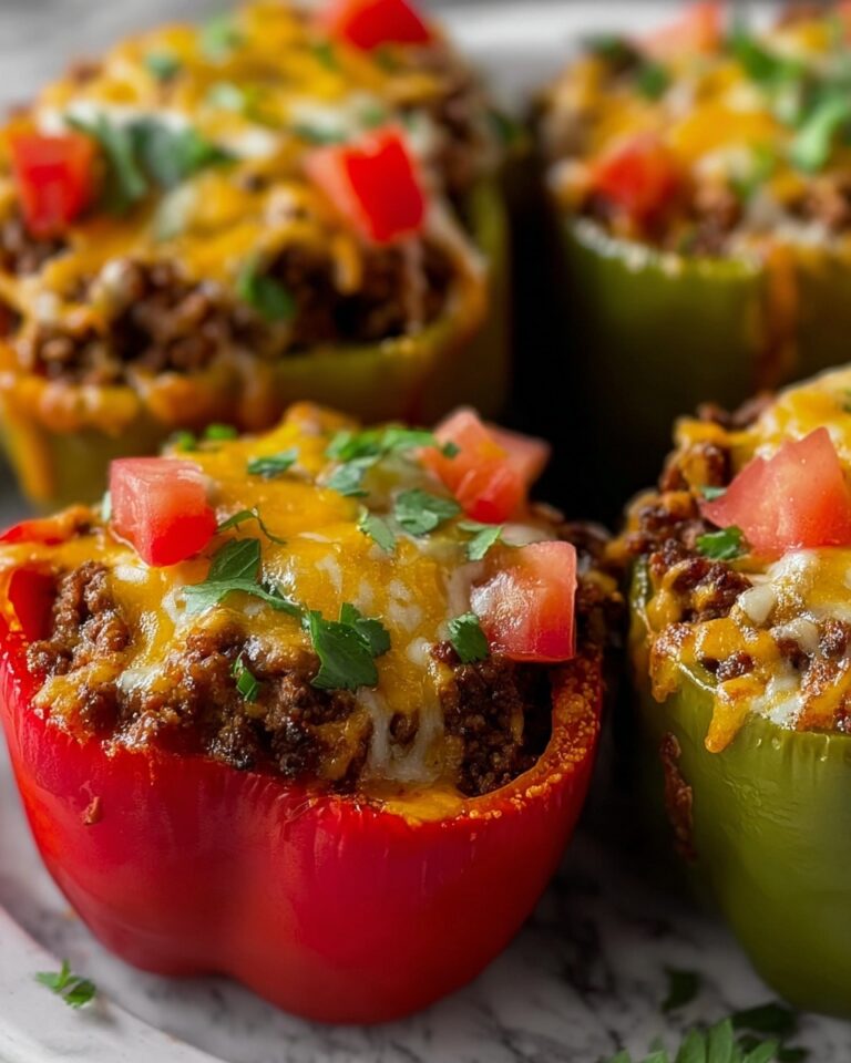 Taco Stuffed Bell Peppers Recipe