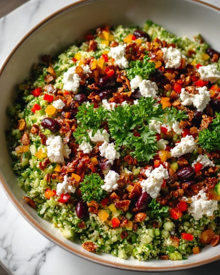 Mediterranean Crispy Rice Salad Recipe