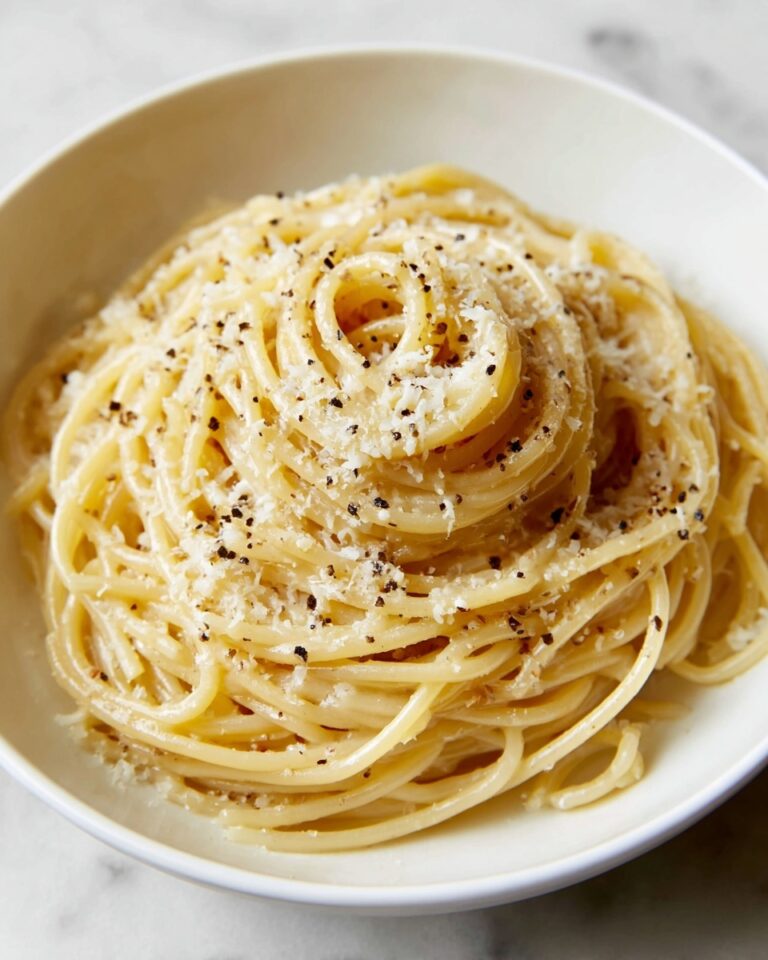 Quick Cacio e Pepe Pasta Recipe