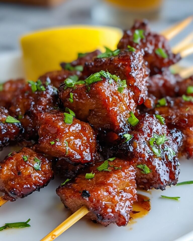 Pineapple BBQ Chicken Skewers Recipe