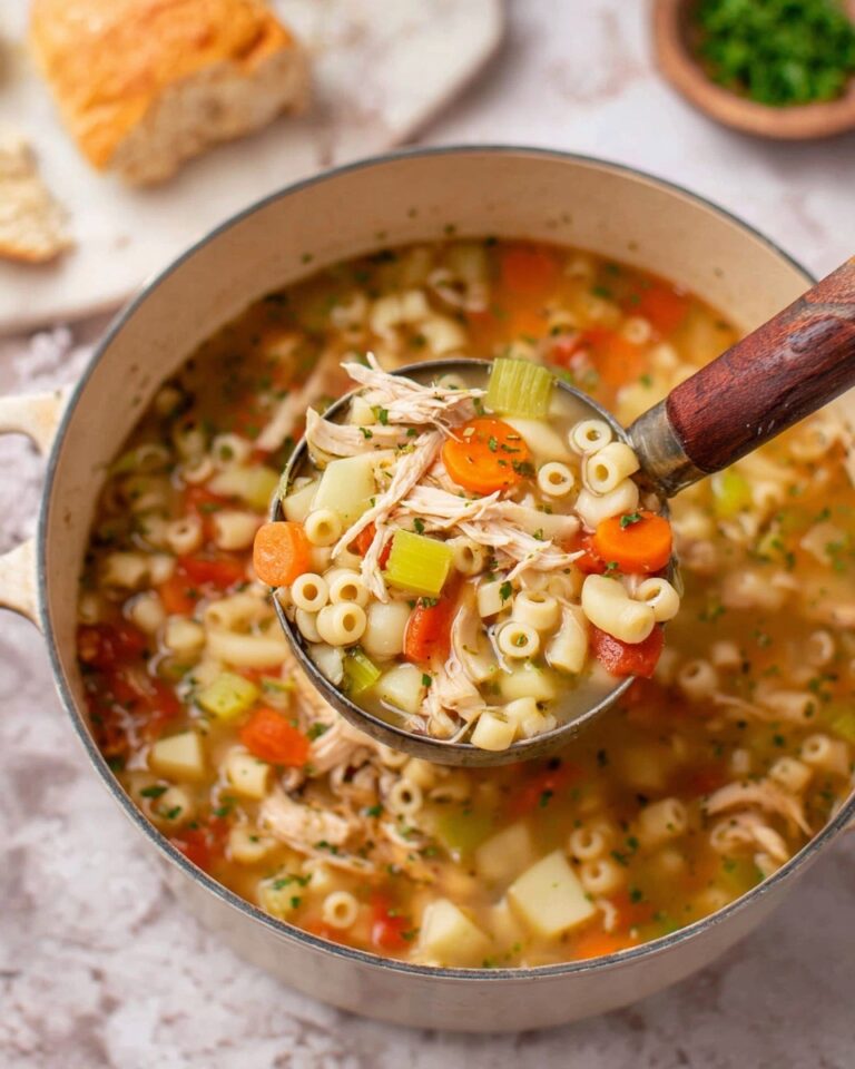 Sicilian Chicken Noodle Soup Recipe