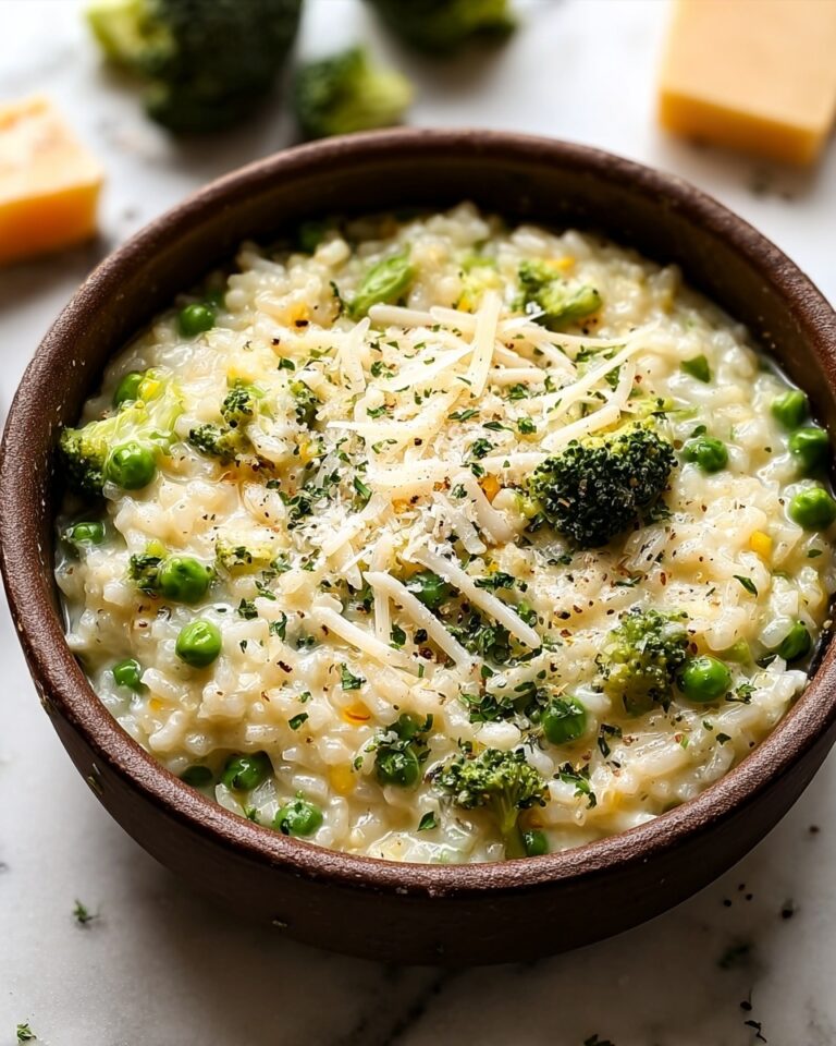 Creamy Broccoli Parmesan Risotto Recipe