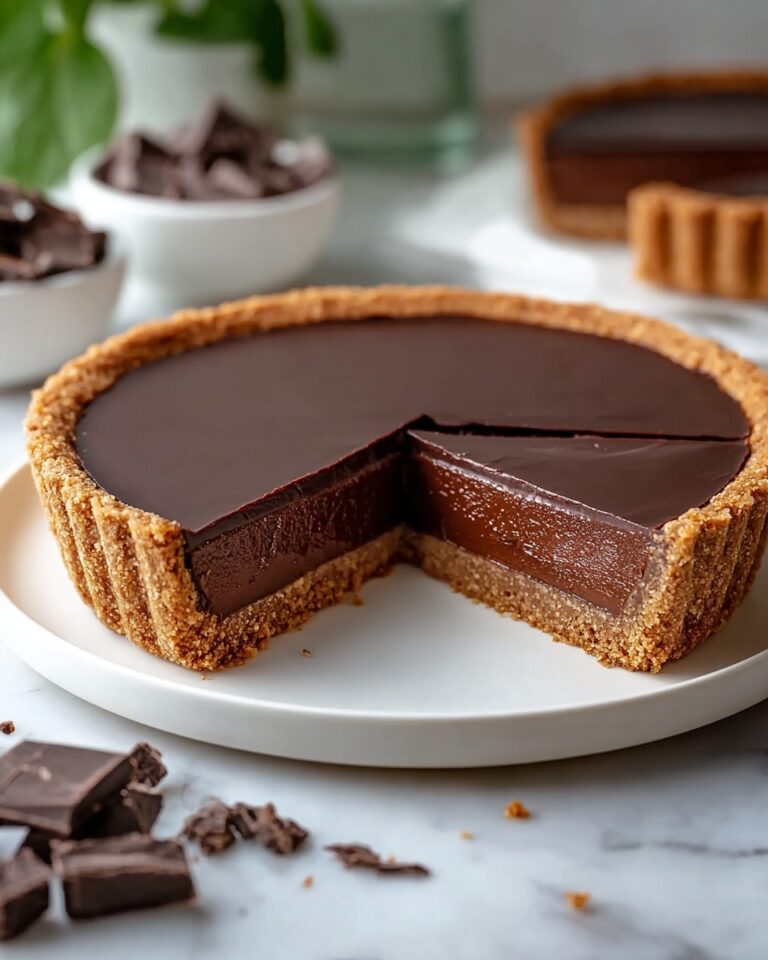 Easy Homemade Chocolate Tart Slice Recipe