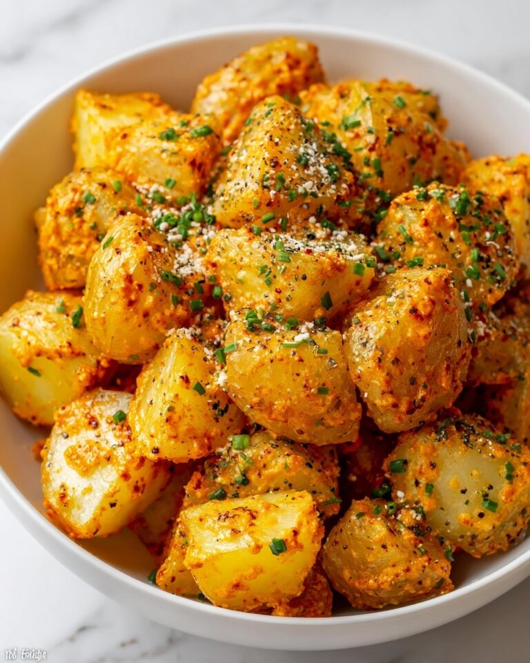 Fresh Harissa Tahini Potato Salad Recipe