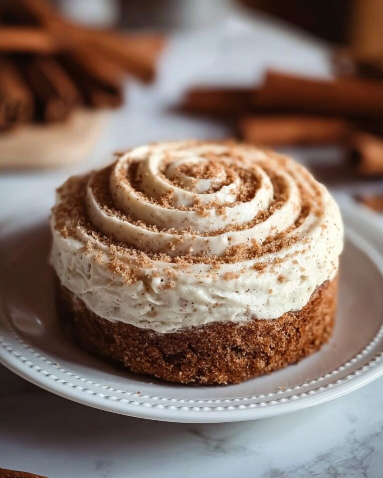 Cinnamon Roll Cake with Cream Cheese Frosting Recipe
