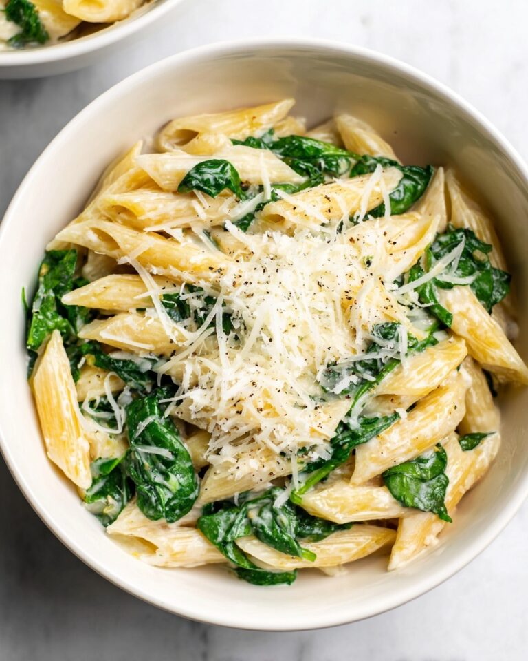 Creamy Spinach Pasta Recipe