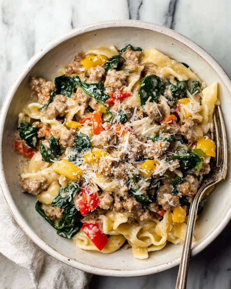 Creamy Spinach Bacon Orzo Recipe