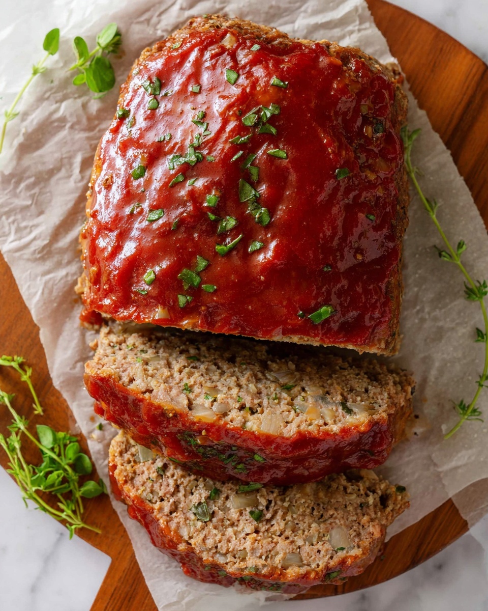 Classic Meatloaf with Ketchup Glaze Recipe - Recipe Image
