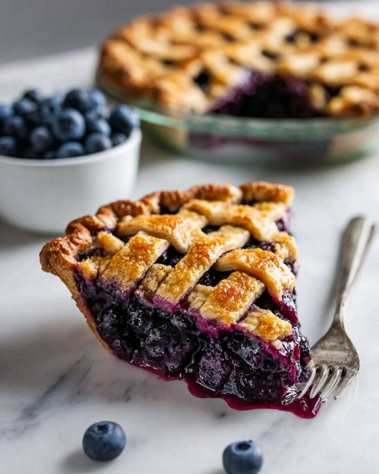 Blueberries and Cream Pie Recipe (The Dreamiest No-Bake Summer Dessert!) Recipe