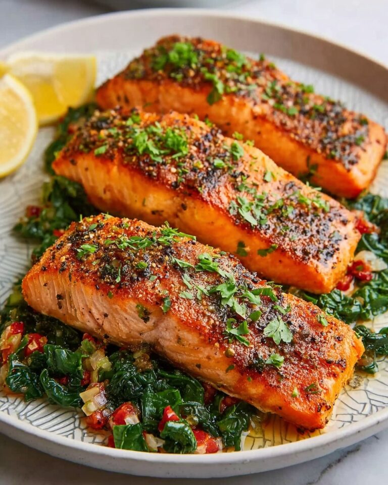 Rich & Flavorful Stuffed Salmon Recipe
