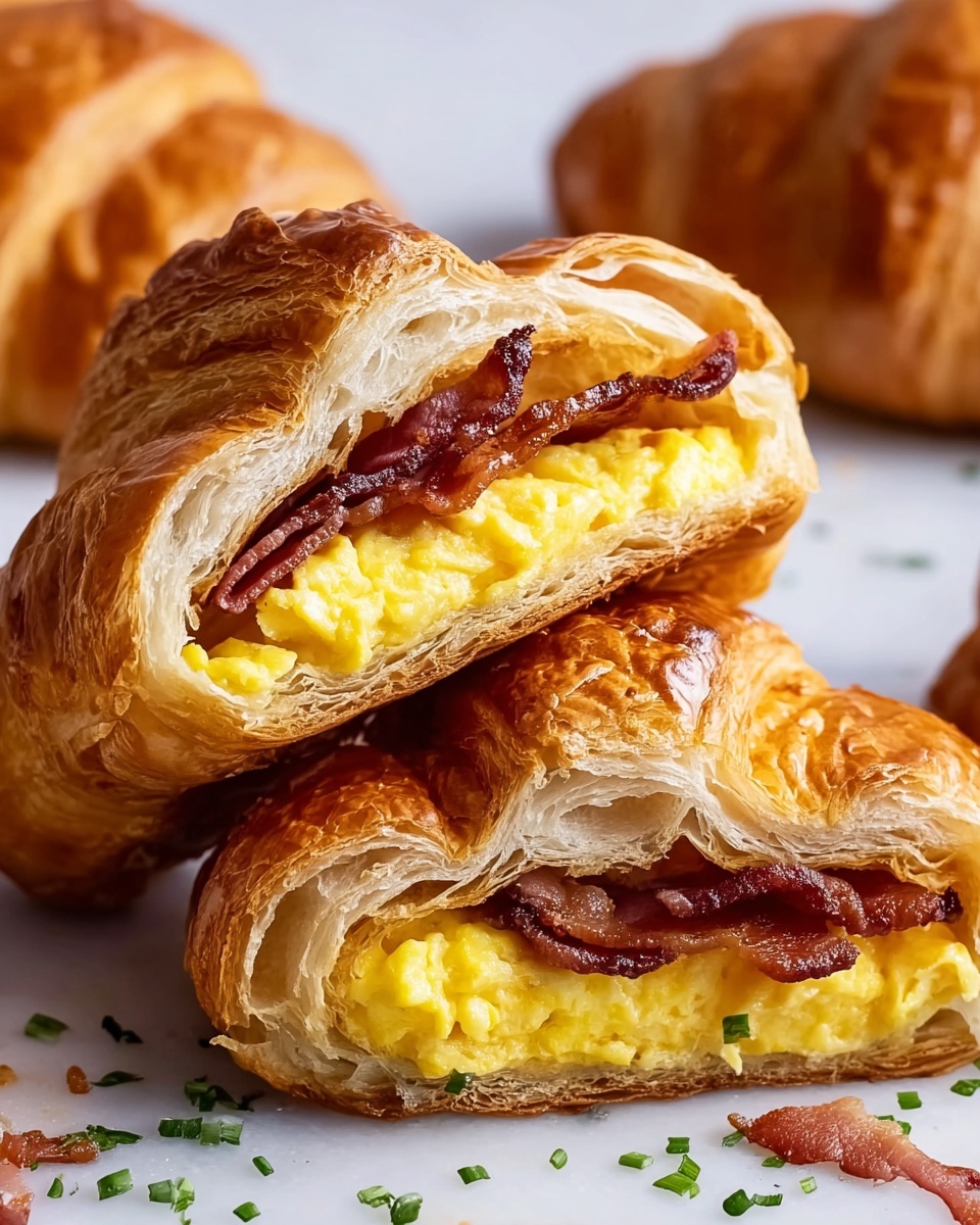 Croissant Breakfast Sandwiches Recipe - Recipe Image