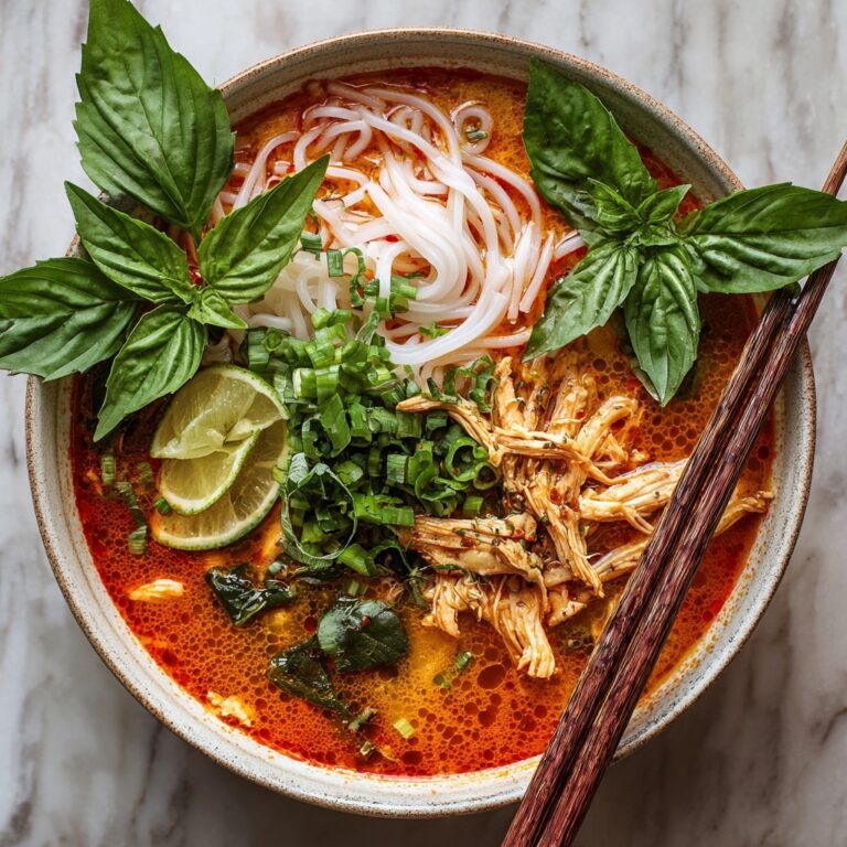Easy Thai Chicken Curry Soup Recipe
