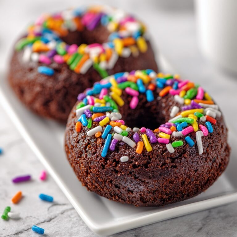 Double Chocolate Protein Donuts Recipe