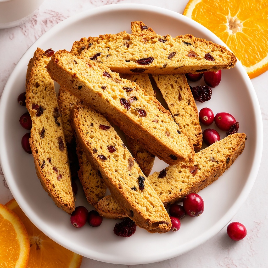 Orange Cranberry Biscotti Recipe - Recipe Image