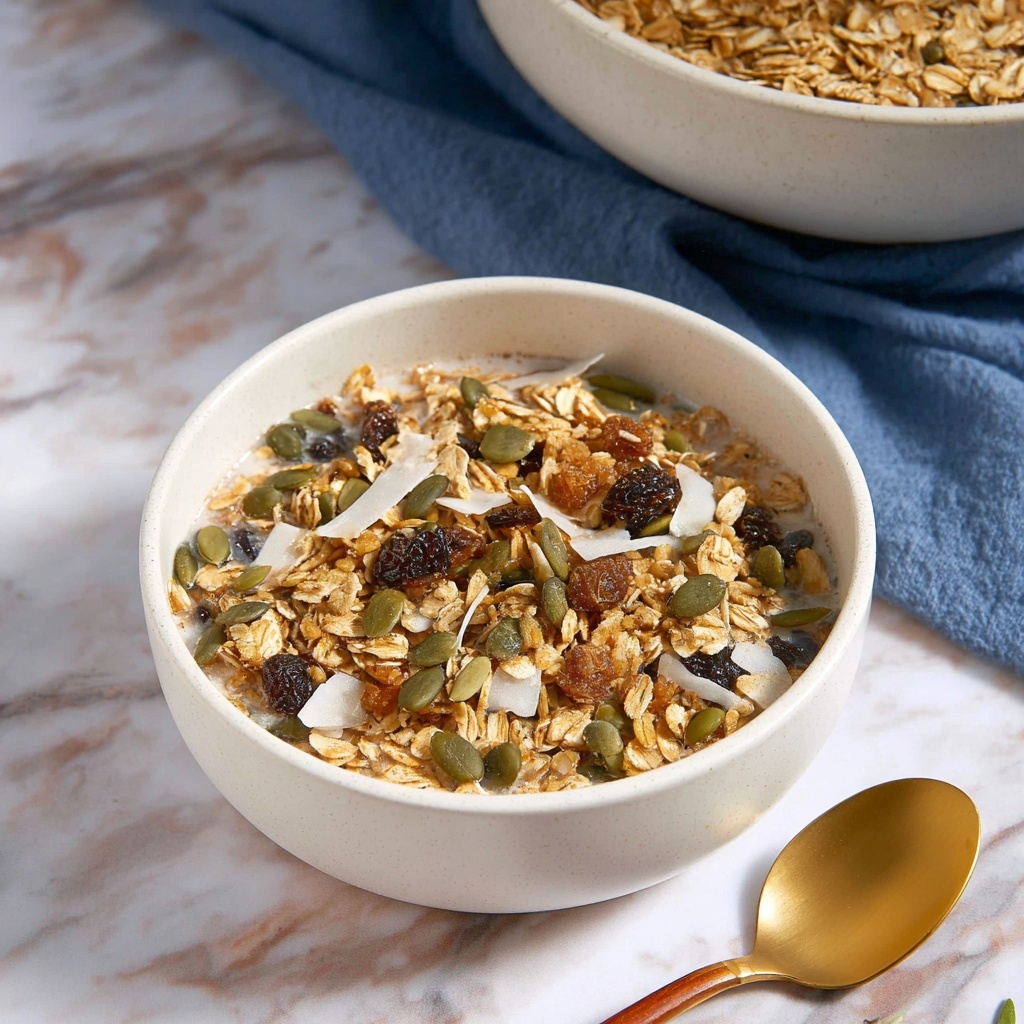 Homemade Muesli with Nuts, Seeds, and Dried Fruit Recipe - Recipe Image