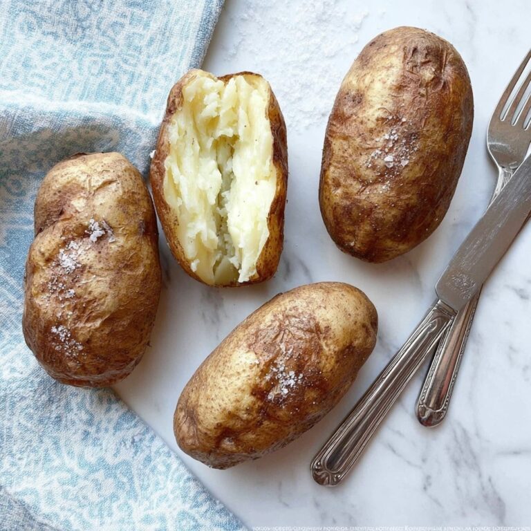 How to Make Perfect Baked Potatoes Recipe