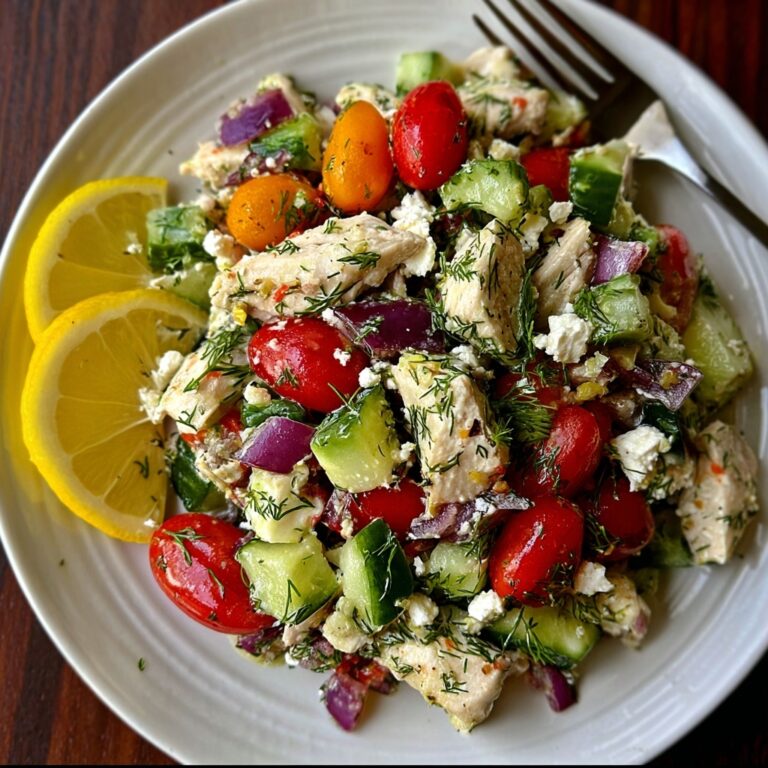 Fresh Cucumber Chicken Salad Recipe
