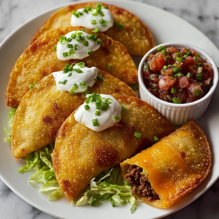 Spicy Crispy Mexican Taco Pockets Recipe